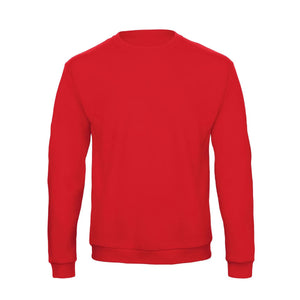 Felpa ID.202 50/50 rosso / XS - personalizzabile con logo