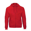 Felpa ID.205 50/50 rosso / XS - personalizzabile con logo