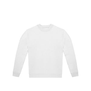 Felpa ID.222 Crew bianco / XS - personalizzabile con logo