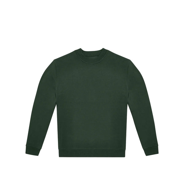 Felpa ID.222 Crew verde / XS - personalizzabile con logo