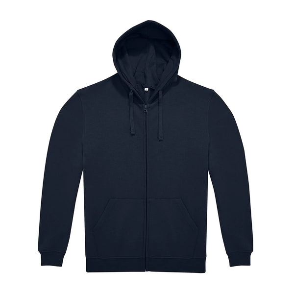 Felpa ID.224 Zip Hood blu / XS - personalizzabile con logo