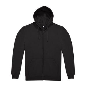 Felpa ID.224 Zip Hood nero / XS - personalizzabile con logo