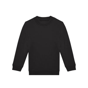 Felpa ID.332 Crew Bimbo nero / 3-4 - personalizzabile con logo