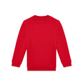 Felpa ID.332 Crew Bimbo rosso / 3-4 - personalizzabile con logo