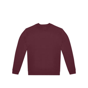 Felpa ID.332 Crew bordeaux / XS - personalizzabile con logo