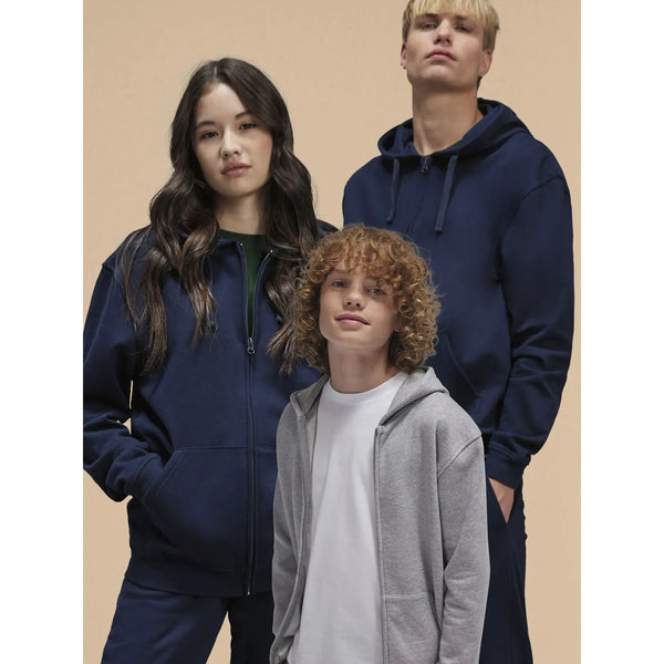 Felpa ID.334 Zip Hood Bimbo - personalizzabile con logo