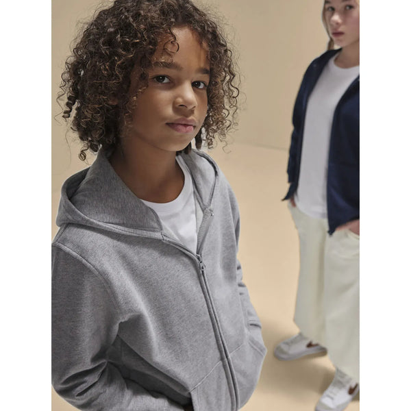 Felpa ID.334 Zip Hood Bimbo - personalizzabile con logo