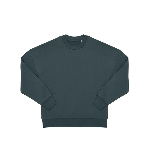 Felpa Influence Crew grigio / XS - personalizzabile con logo