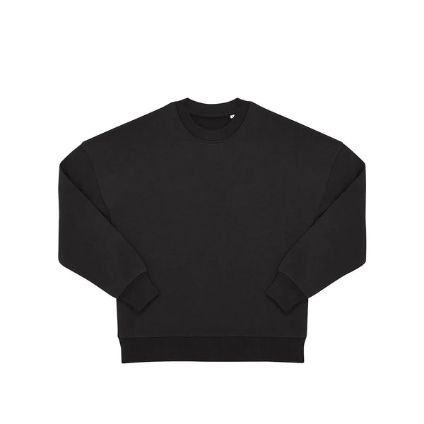 Felpa Influence Crew nero / XS - personalizzabile con logo