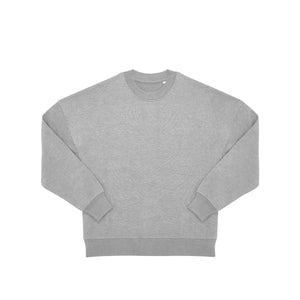 Felpa Influence Crew sport grey / XS - personalizzabile con logo