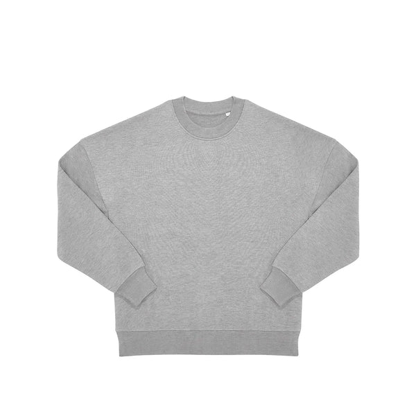 Felpa Influence Crew sport grey / XS - personalizzabile con logo