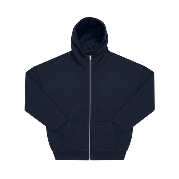 Felpa Influence Zip Hood blu / XS - personalizzabile con logo