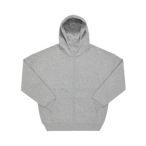 Felpa Influence Zip Hood grigio / XS - personalizzabile con logo