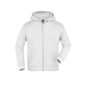 Felpa  Junior bianco / XS - personalizzabile con logo