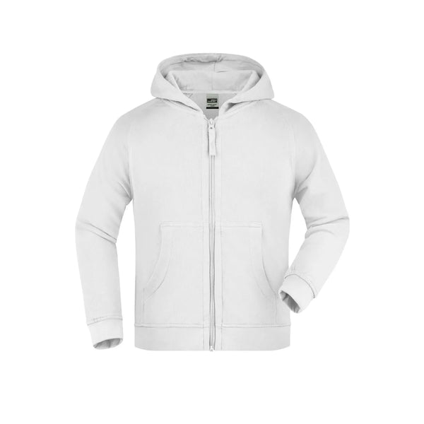 Felpa  Junior bianco / XS - personalizzabile con logo