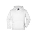 Felpa   Junior bianco / XS - personalizzabile con logo