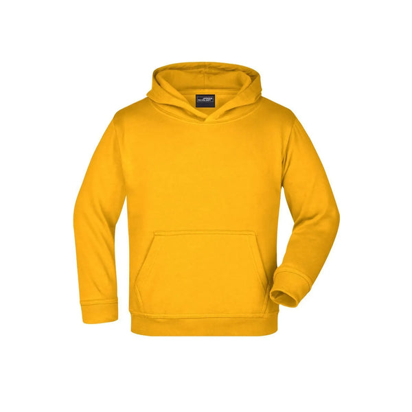 Felpa   Junior giallo / XS - personalizzabile con logo