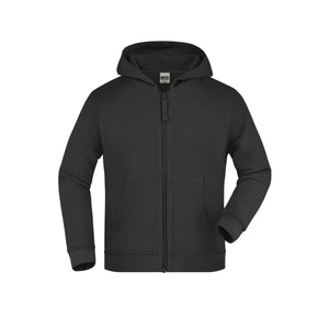 Felpa  Junior nero / XS - personalizzabile con logo