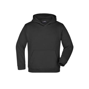 Felpa   Junior nero / XS - personalizzabile con logo
