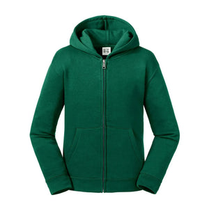Felpa Kids Authentic   With Zip verde / 3-4 - personalizzabile con logo