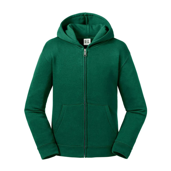 Felpa Kids Authentic   With Zip verde / 3-4 - personalizzabile con logo