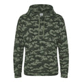 Felpa Kids Camo Hoodie verde / XS - personalizzabile con logo