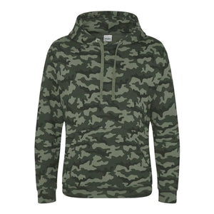 Felpa Kids Camo Hoodie verde / XS - personalizzabile con logo
