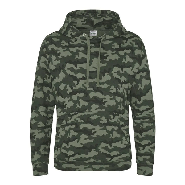 Felpa Kids Camo Hoodie verde / XS - personalizzabile con logo