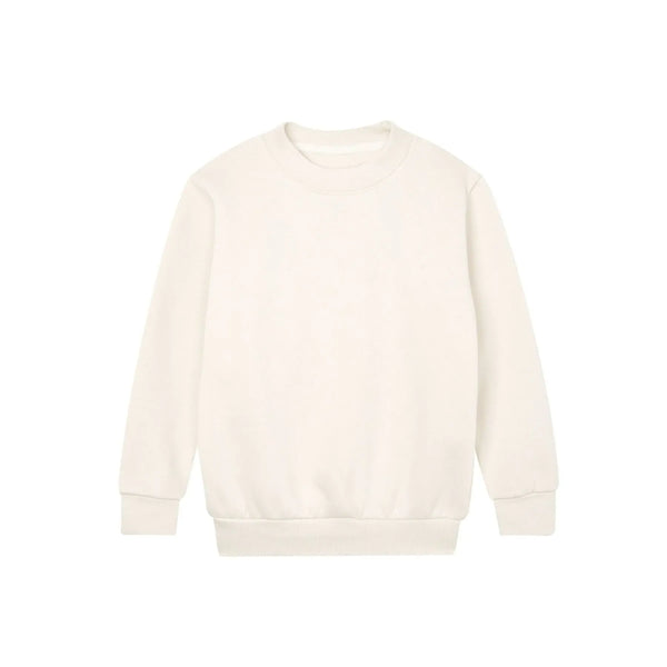 Felpa Kids Essential bianco / 12+ - personalizzabile con logo