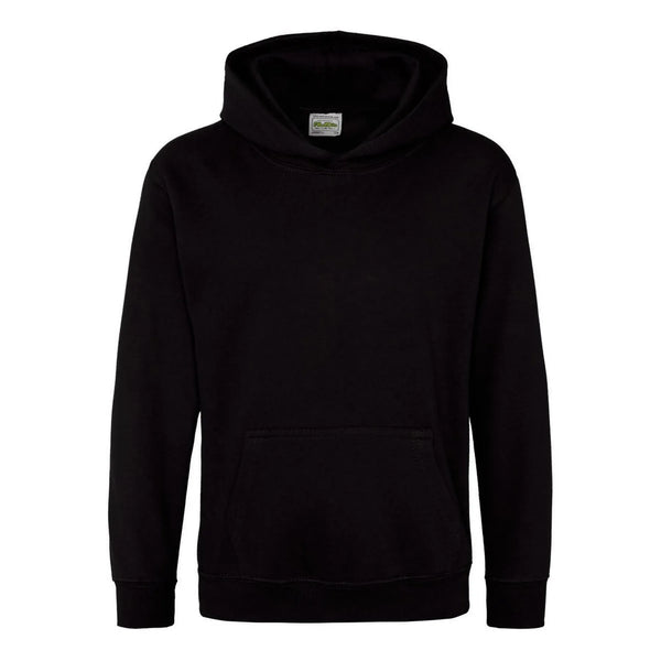 Felpa Kids Hoodie deep black / XXS - personalizzabile con logo