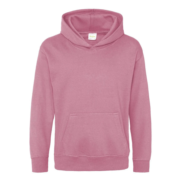 Felpa Kids Hoodie dusty pink / XXS - personalizzabile con logo