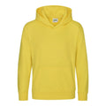 Felpa Kids Hoodie giallo / XS - personalizzabile con logo