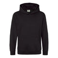Felpa Kids Hoodie jet black / XXS - personalizzabile con logo