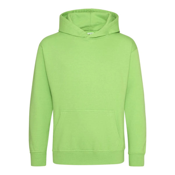 Felpa Kids Hoodie lime green / XS - personalizzabile con logo