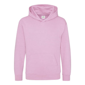 Felpa Kids Hoodie rosa / XXS - personalizzabile con logo