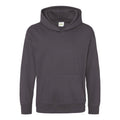 Felpa Kids Hoodie storm grey / XXS - personalizzabile con logo
