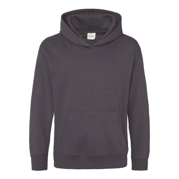 Felpa Kids Hoodie storm grey / XXS - personalizzabile con logo