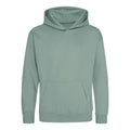 Felpa Kids Hoodie verde / XXS - personalizzabile con logo