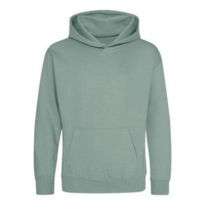 Felpa Kids Hoodie verde / XXS - personalizzabile con logo