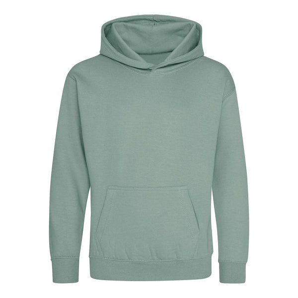 Felpa Kids Hoodie verde / XXS - personalizzabile con logo