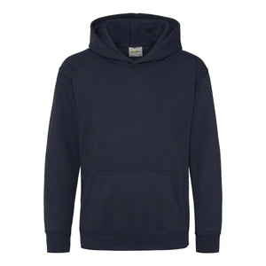 Felpa Kids Organic Hoodie blu / XXS - personalizzabile con logo