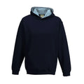 Felpa Kids Varsity Hoodie blu / XS - personalizzabile con logo