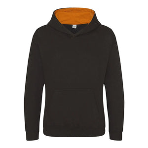 Felpa Kids Varsity Hoodie nero / XS - personalizzabile con logo