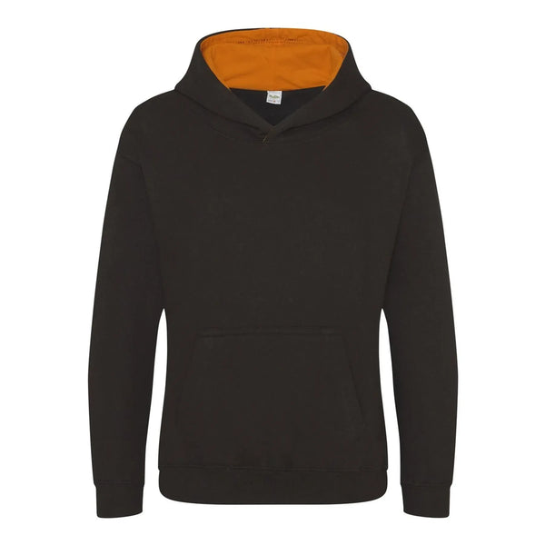 Felpa Kids Varsity Hoodie nero / XS - personalizzabile con logo