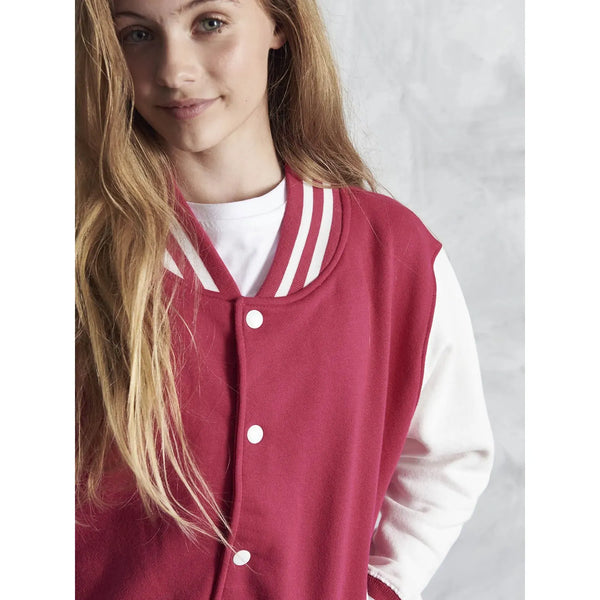 Felpa Kids Varsity Jacket - personalizzabile con logo