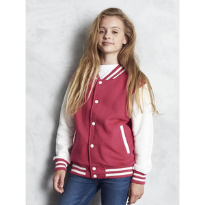 Felpa Kids Varsity Jacket - personalizzabile con logo