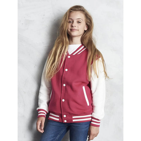 Felpa Kids Varsity Jacket - personalizzabile con logo