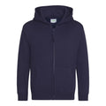 Felpa Kids Zoodie blu / XS - personalizzabile con logo