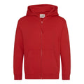 Felpa Kids Zoodie rosso / XS - personalizzabile con logo