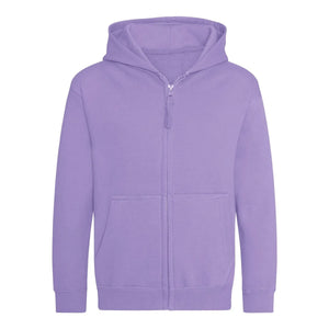 Felpa Kids Zoodie viola / XS - personalizzabile con logo